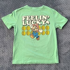 Super Mario "Feelin' Lucky" Kids T-shirt